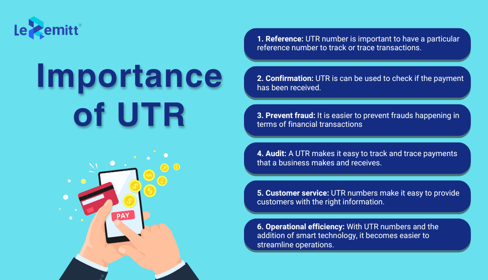 Importance of UTR Number